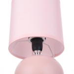 8225/1T CLASSI LN26 493 розовый, керамика/текстиль Настольная лампа E14 1*40W 220V OCTAVIA