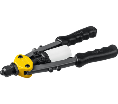STAYER Compact-48, 2.4 - 4.8 мм, 240 мм, компактный двуручный заклепочник, Professional (3116)