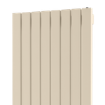 Радиатор WARMMET водяной настенный вертикальный Flat 60V (W) БЕЖЕВЫЙ RAL1015
