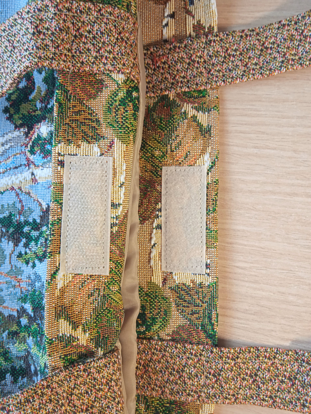 Гобеленовая сумка Березка (39х39х12)