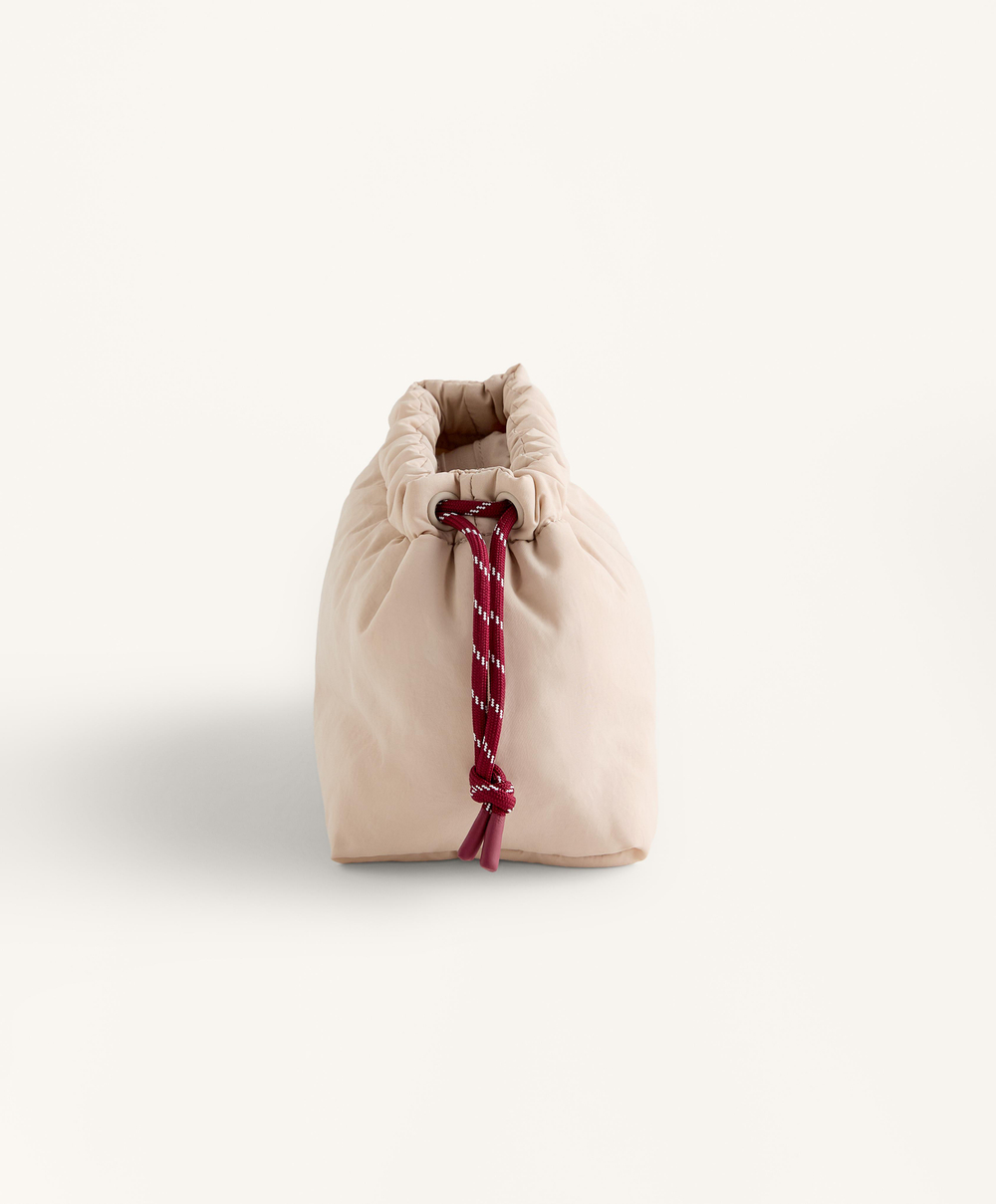 OYSHO Стеганая косметичка, норка