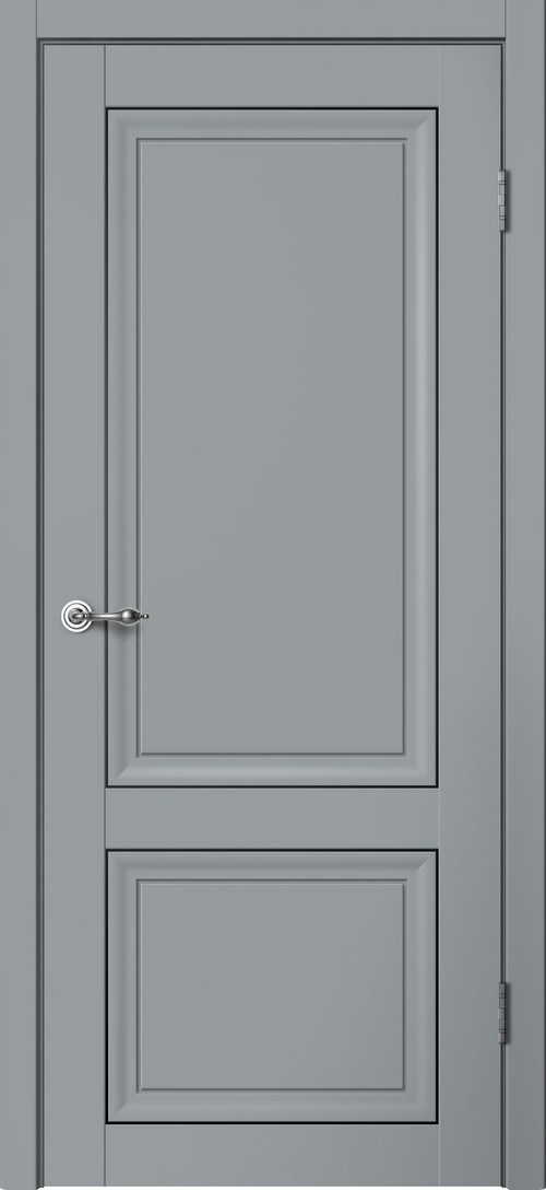 Межкомнатная дверь Mone М01 ПГ Серый эмалит