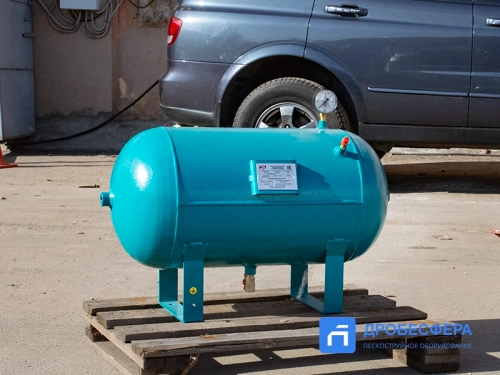 Ресивер для компрессора PST РГ 50/10 горизонтальный