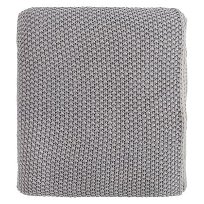 Плед 130х180см Tkano Essential серый