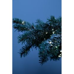 Садовая гирлянда ЭРА ERASF22-17 Нить на солнечной батарее, холодный свет 21,9 м | Садовые декоративные светильники