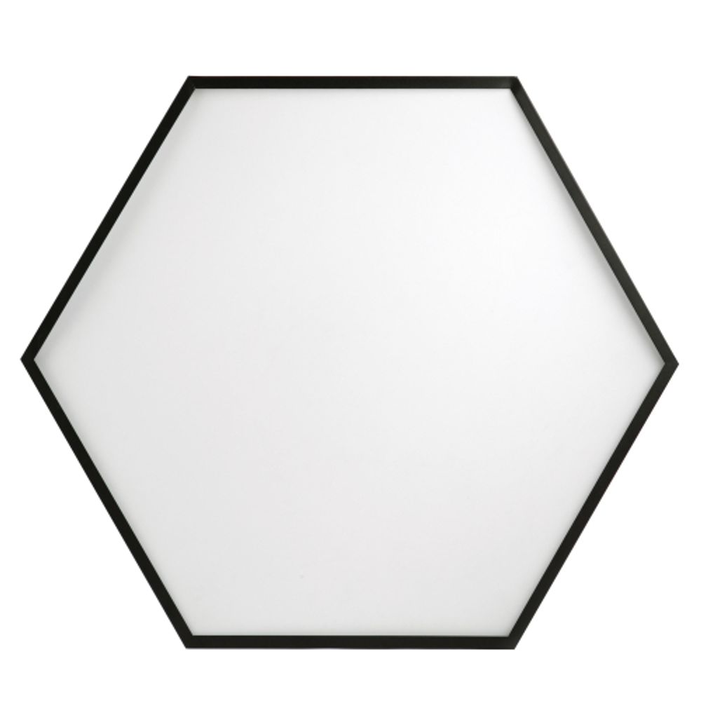 Светильник LED ЭРА Geometria SPO-122-B-40K-066 Hexagon 66Вт 4000К 5300Лм IP40 800*800*80 черный подвесной