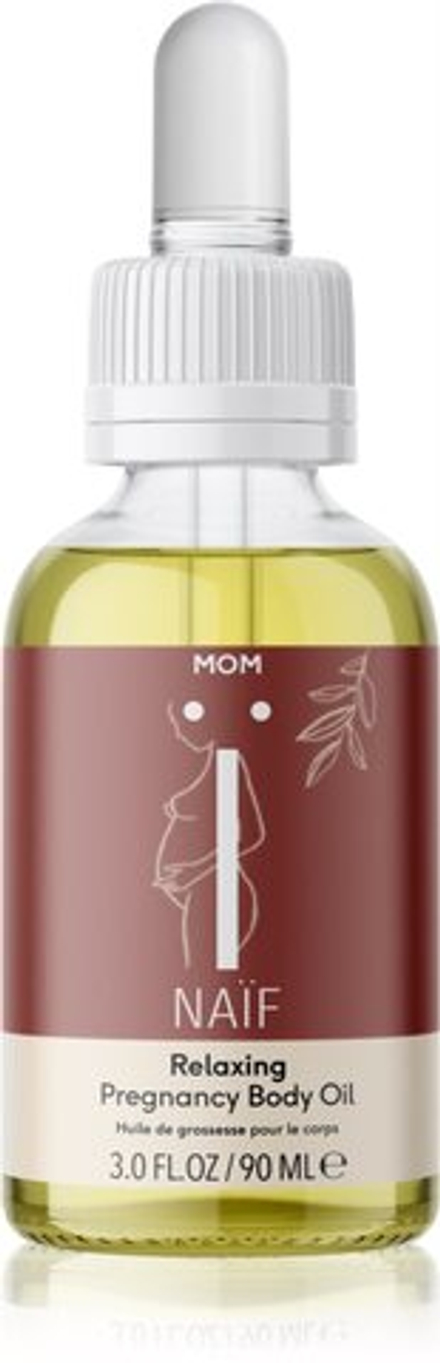 Naif Mom - питательное масло для беременных против растяжек /   90  ml  / GTIN 8719325317855