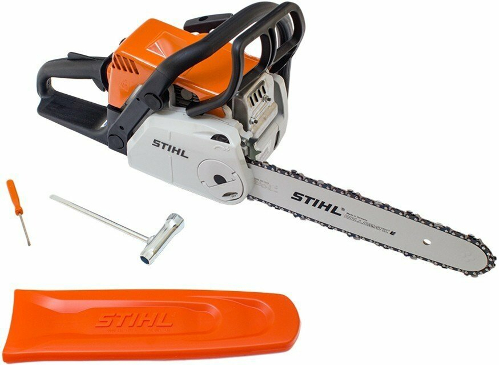 Бензиновая пила STIHL MS 180 C-BE-14 шина 14" 2 л.с