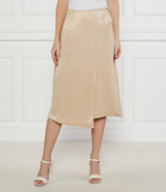 Сатиновая юбка Vamarni BOSS BLACK - бежевый(50538116)