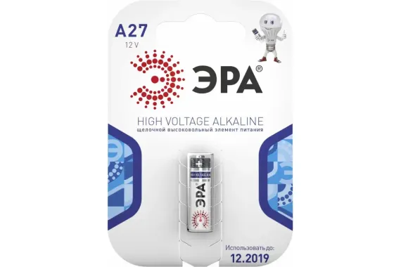 Батарейка Эра MN А27 BL 26456