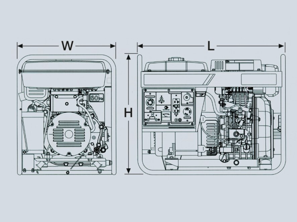 Дизельный генератор Yanmar YDG 5500 N-5EB2 electric — Фото №2 