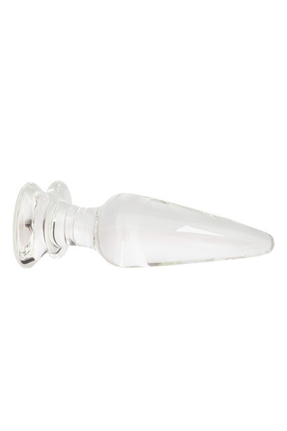 Анальная втулка из стекла (Цвет: прозрачный)