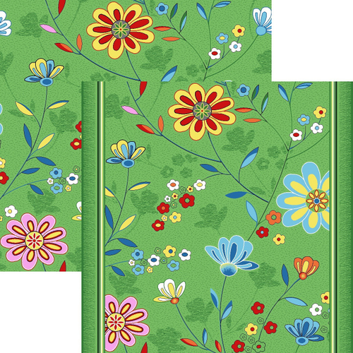 Принт 10-Ти Цветная Дорожка p1175a8r 51 Рулон