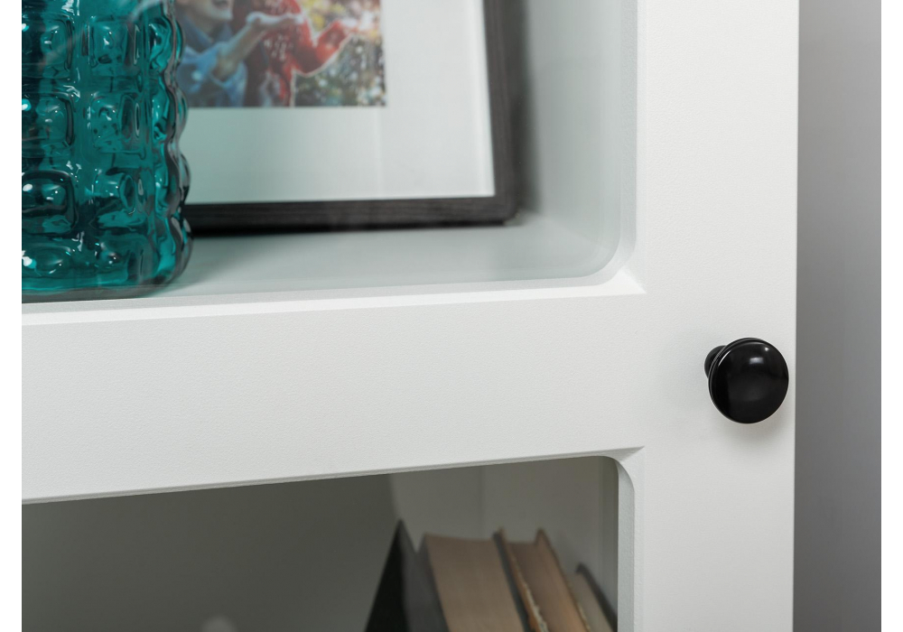 Шкаф Woodville Опра 16.394.03 белый PE шагрень, дуб золотой craft