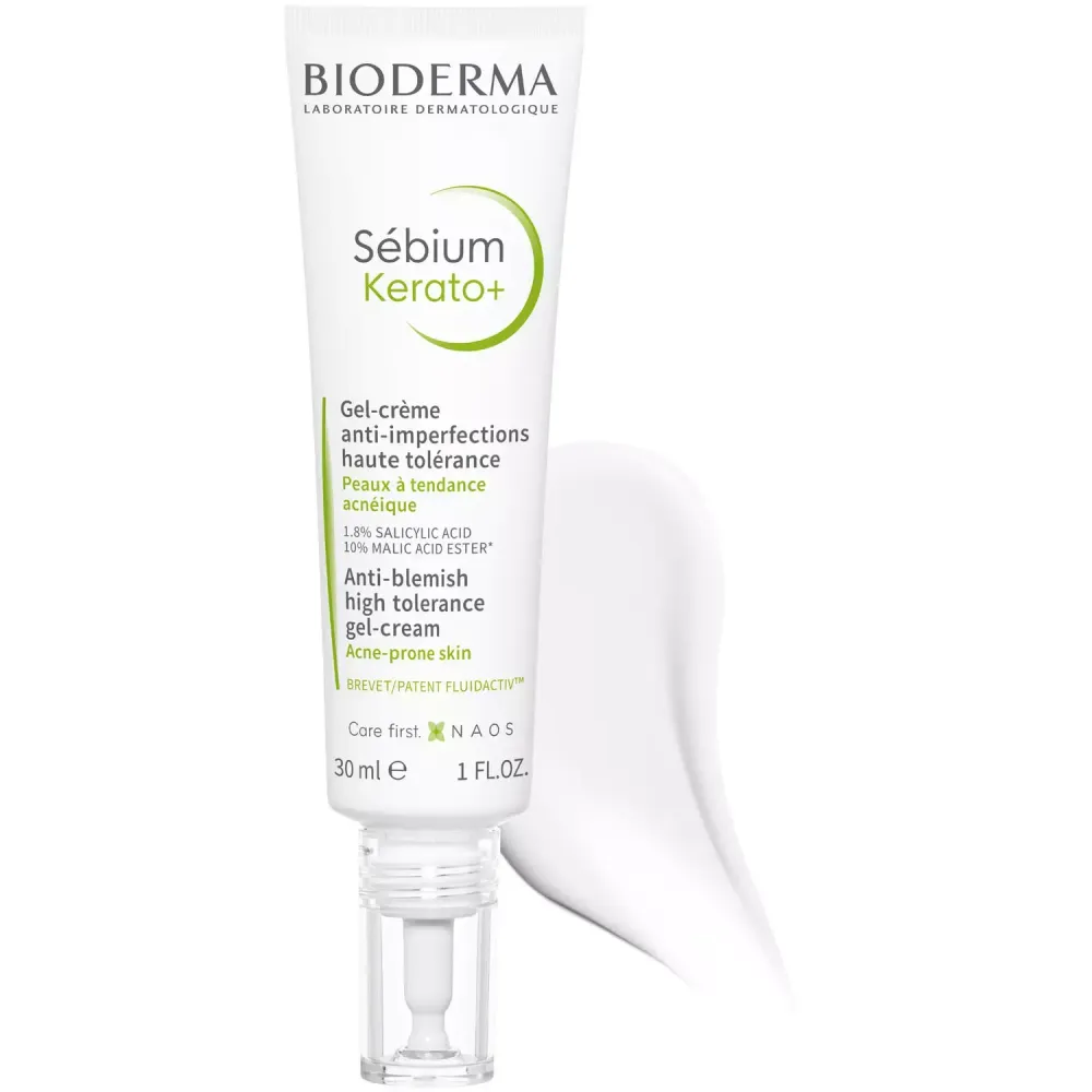 Гель-крем для лица Bioderma Sebium Kerato+ 30 мл