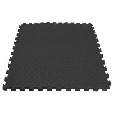 Будо-мат (татами) BABYPUZZ (1 плита 100x100x4см, 1кв.м./уп) Черный до 10 шт.