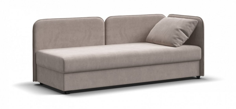 Тахта Ирис Велюр Монолит латте