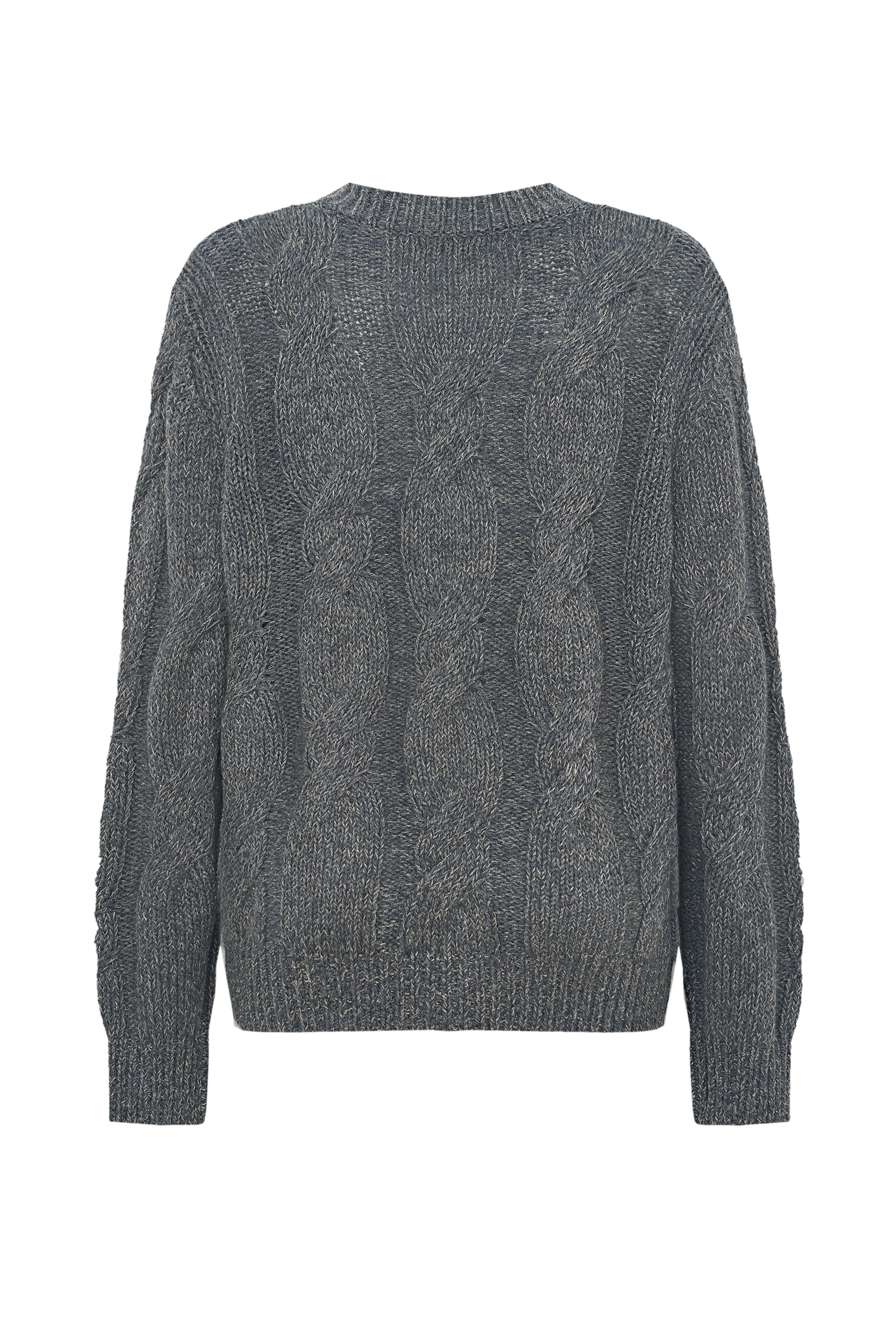 Кашемировый кардиган с люрексом