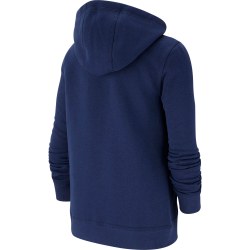 Кофта для мальчика теннисная Nike NSW Hoodie FZ Club B - midnight navy/midnight navy/white