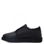 Ugg Mens Slippers Flex Leather Black