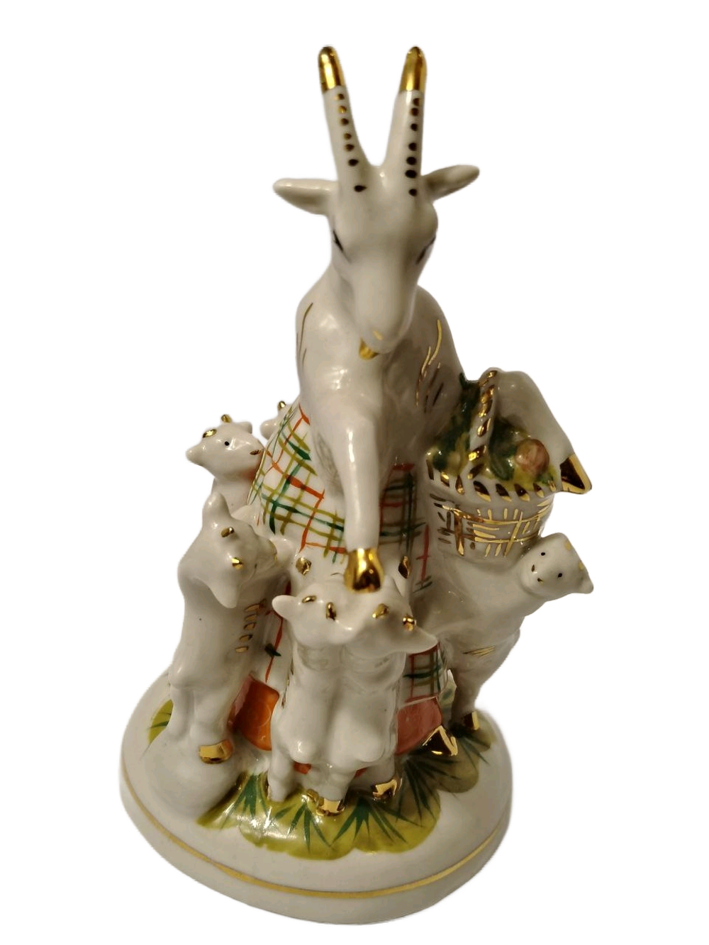 Статуэтка "Коза и семеро козлят", (ЛФЗ), СССР, 1970-1991 гг.
