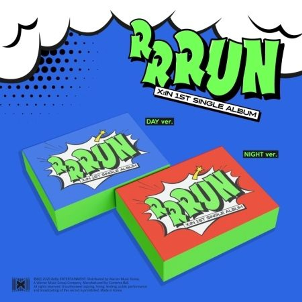 Альбом X:IN - RRRUN 1st Single Album 2 Version SET