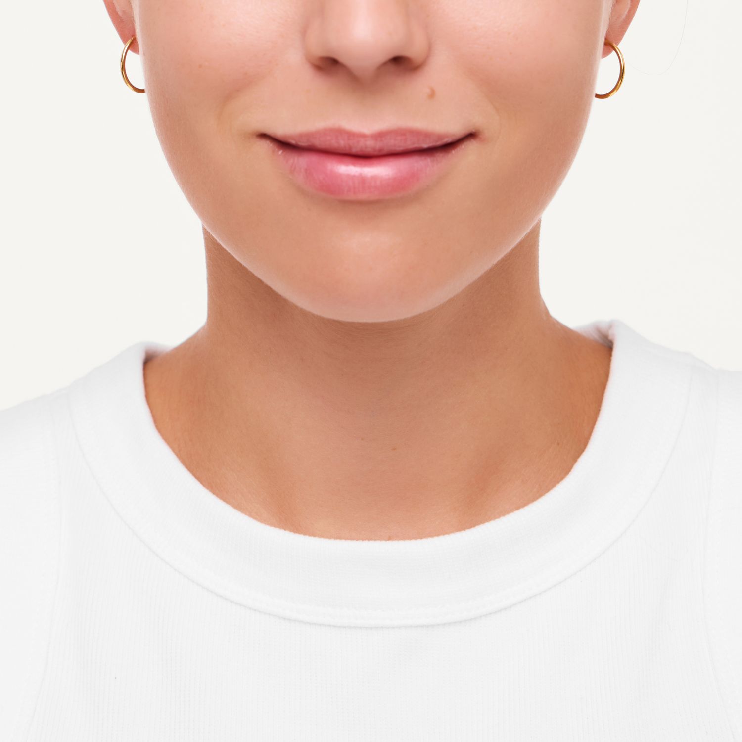 Серьги Wide Gold Congo - 1.5 cm