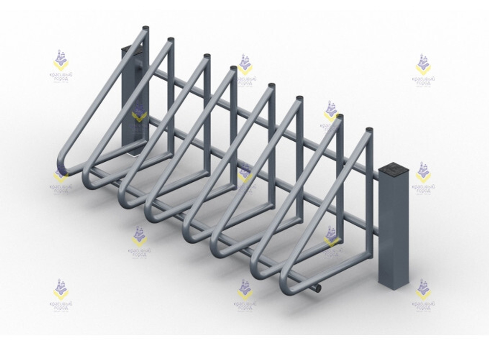 Велопарковка на столбах (4 места)