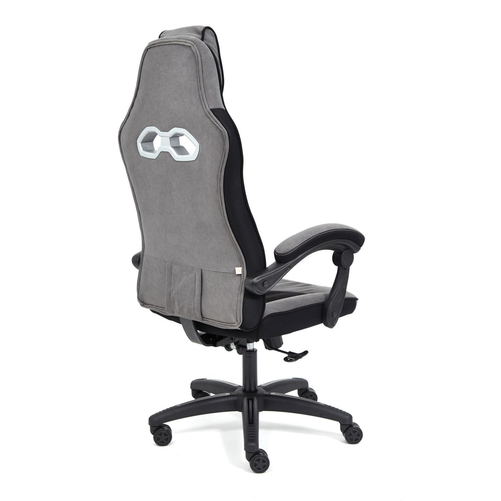 Arena (Tetchair) Кресло (флок серый/черный)