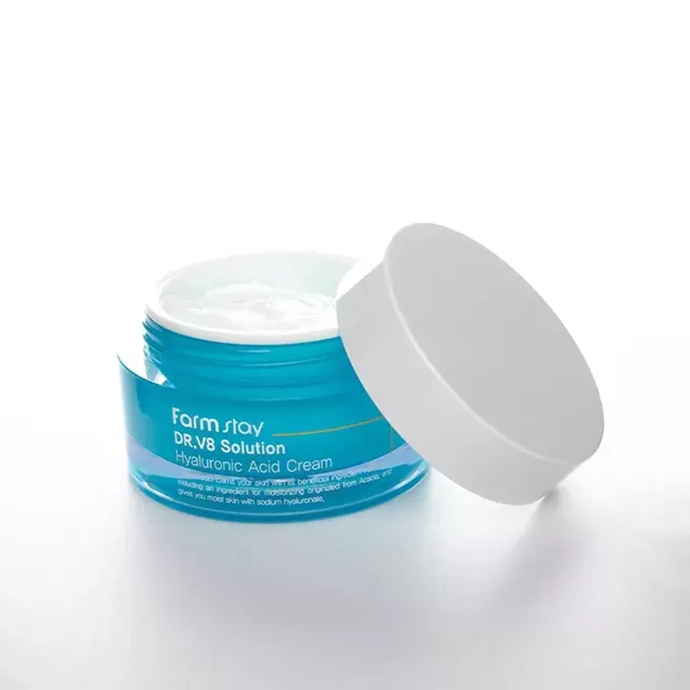 Крем с гиалуроновой кислотой FarmStay Dr-V8 Solution Hyaluronic Acid Cream