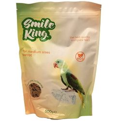 Smile King корм для средних попугаев, 500г