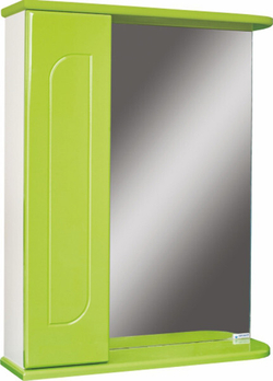 Зеркальный шкаф Айсберг Радуга 550 Яблоко (565х154х700 мм) DA1135HZR