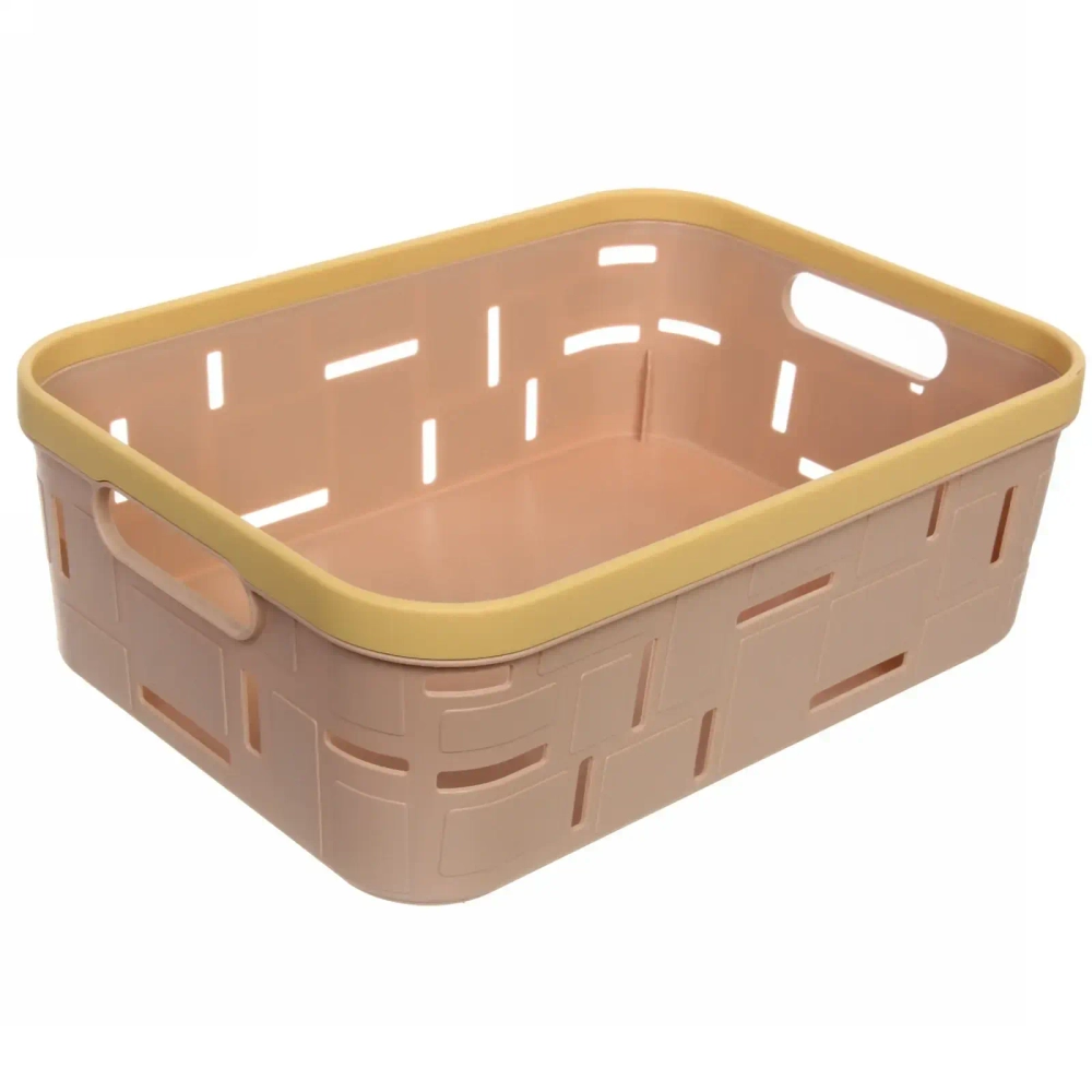 Корзина для мелочей «Корсика» бежевая 35х25х12,5см