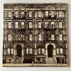 Винтажная виниловая пластинка LP Led Zeppelin Physical Graffiti (Japan 1975) (No Obi) Down By The Seaside P-5163 4N
