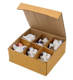 С 032 Фигурка «Две собачки» 3,5' син. (GE)