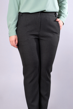 Брюки женские 2849АП, зел.лапка #341ЗЛ022849АП