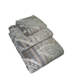 Полотенце 50x100 Cawo Noblesse 1067 Paisley серое