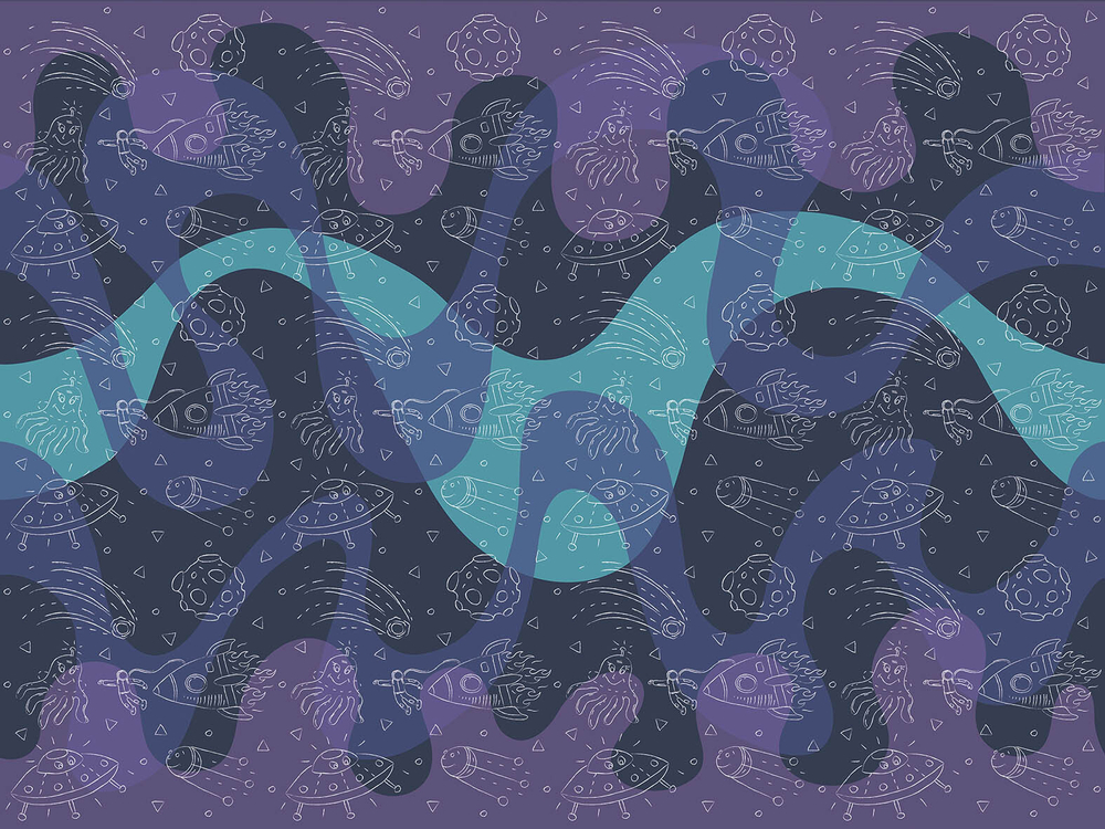 Дизайнерские обои Wall Street Childhood Space