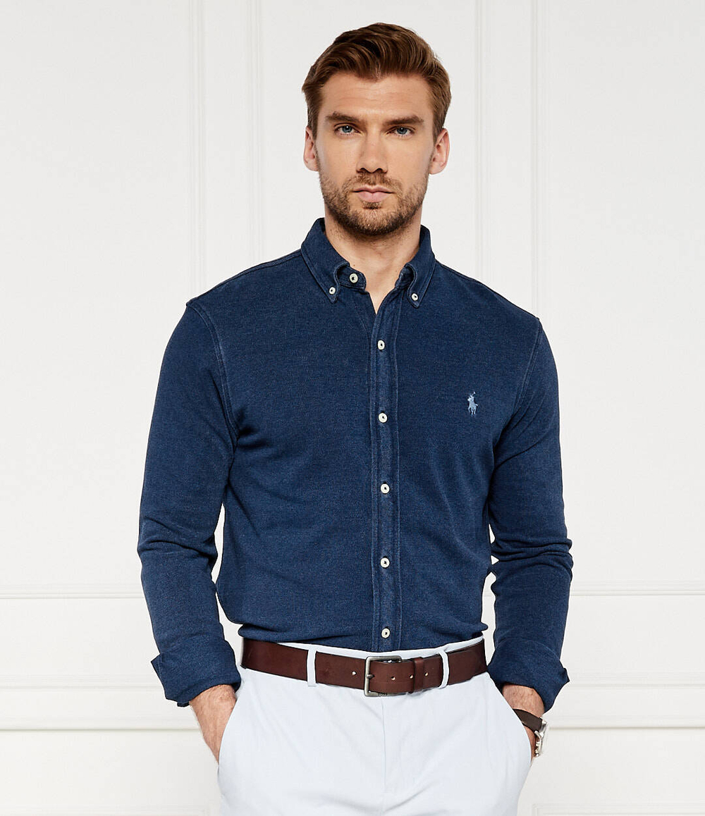 Рубашка POLO RALPH LAUREN - морской(710942864)