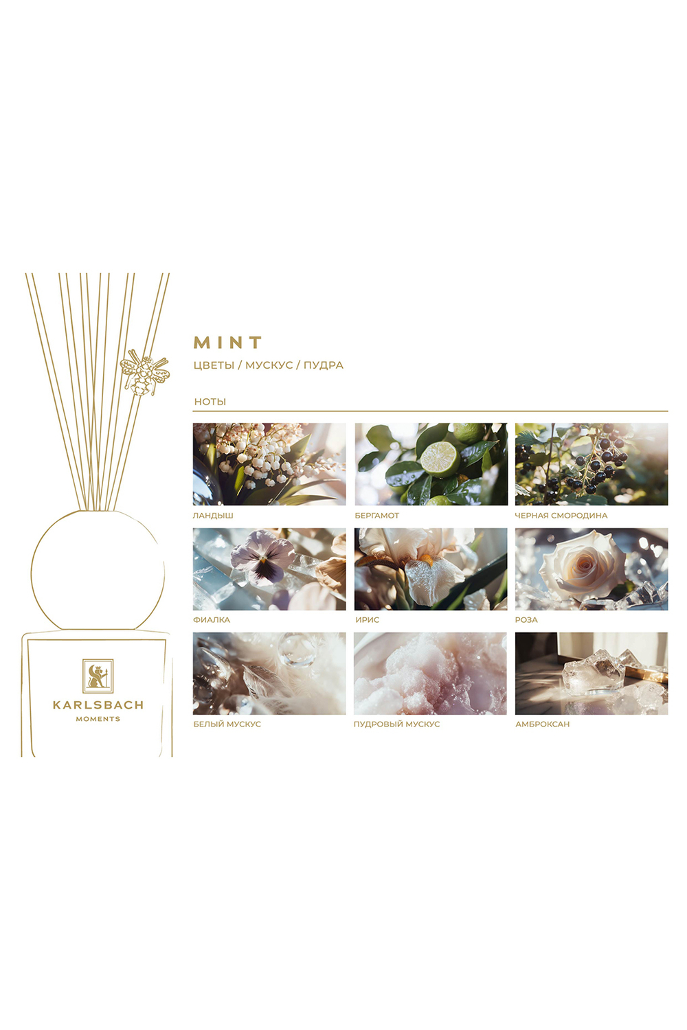 KARLSBACH Диффузор Mint 200 мл