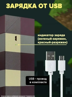 Майнкрафт/minecraft светильник пиксельный / Факел ночник, игровая модель, подарок для ребенка