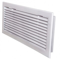 Решетки с фиксированными жалюзи Р1-29-45°