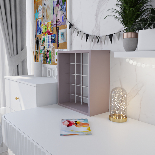 D-Box Органайзер для маркеров 5х5, Розовый жемчуг P Lamarty