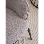 Стул Bergenson Bjorn Paal, букле, серый