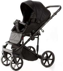 Детская коляска Adamex Locco Light 2 в 1 LL-TK53 TIP (ЧЕРНЫЙ)