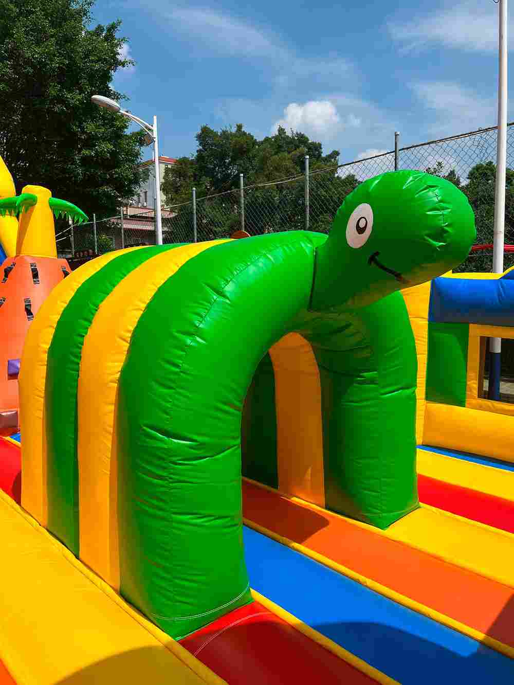 Коммерческий надувной батут «Тропикана макси 2», 15*8*6 м