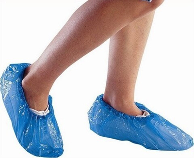 Бахилы AllurePro (экстра 30 мкм) голубые 50 пар пачка