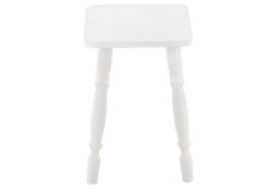 Табурет Грай белый глянец