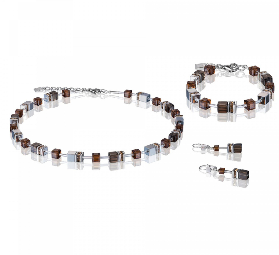 Серьги Coeur de Lion Brown 4017/20-1100