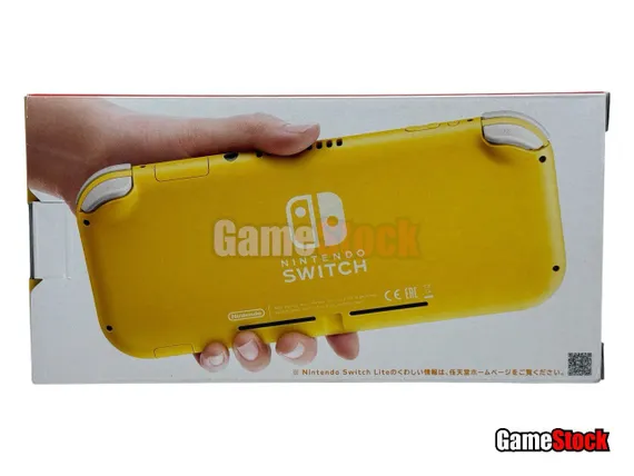 Игровая приставка Nintendo Switch Lite 32GB Желтый (Новый) + Чип + 128GB